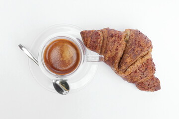 CAFFE' E CROISSANT, COFFEE AND CROISSANT 