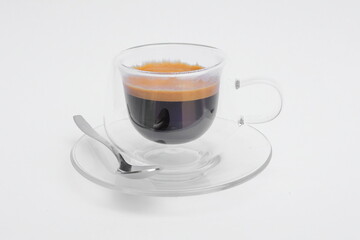 TAZZINA DI CAFFE' ITALIANO , CUP OF ITALIAN COFFEE