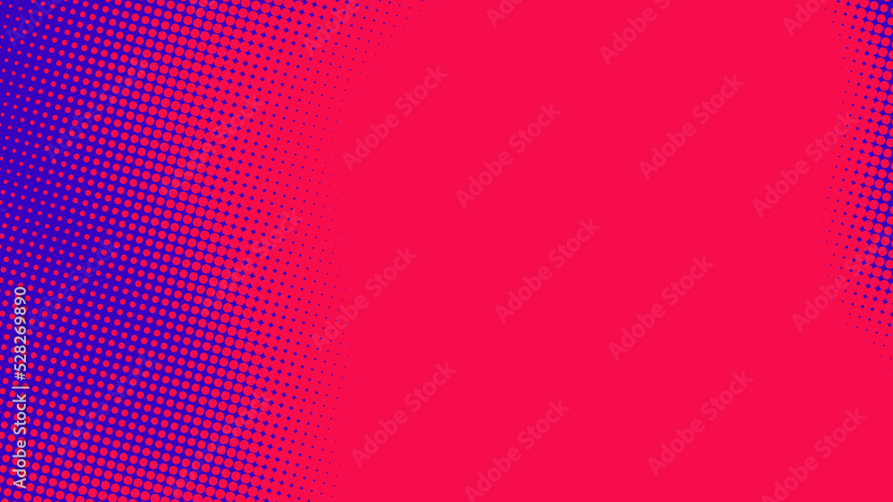 Poster abstract dots halftone purple pink color pattern gradient texture background.
