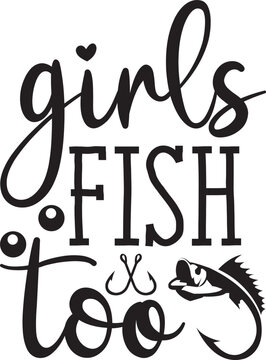 Fishing Svg Design Cut Files