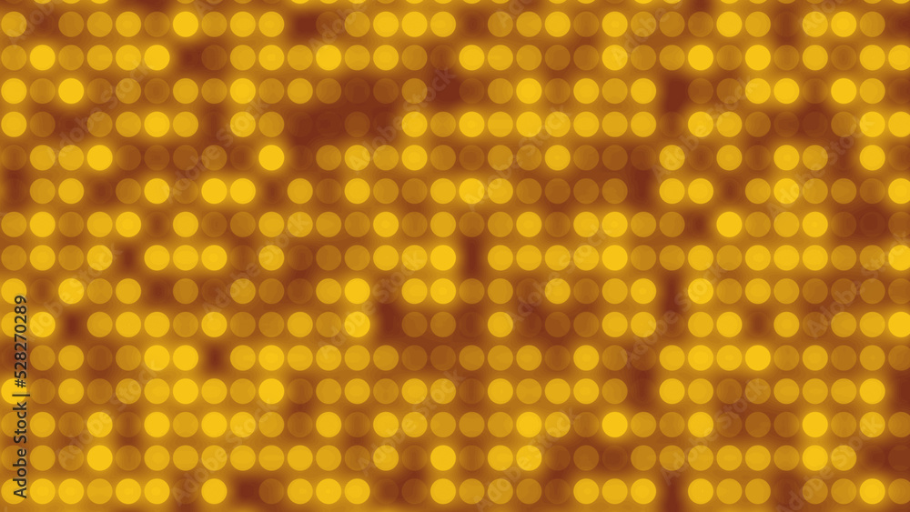 Poster abstract dot yellow orange color pattern gradient texture technology background.