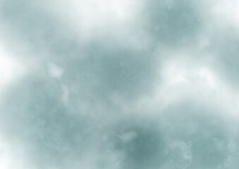 Obraz premium くすんだ緑のじんわりとした水彩風背景素材