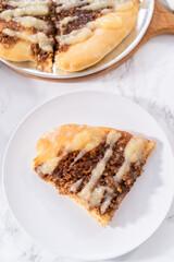 Cinnamon Dessert Pizza