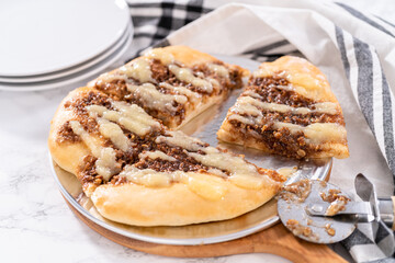 Cinnamon Dessert Pizza