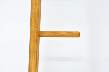 Wooden shelf surface, natural wood furniture close view photo background