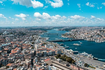Drone view of Istanbul - Turkey