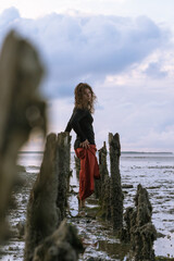 Frau - Wattenmeer - Ostsee (AG)