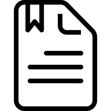 Bookmark File Icon