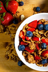 Corn Flakes with Berries