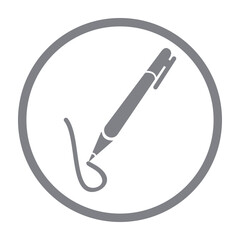 Log, pen, write, writing icon