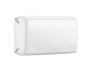 Soap bar packaging box isolated