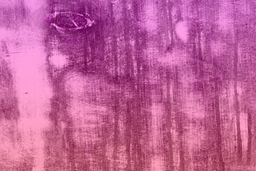 pink creative wooden panel with a lot of scratches texture - pretty abstract photo background