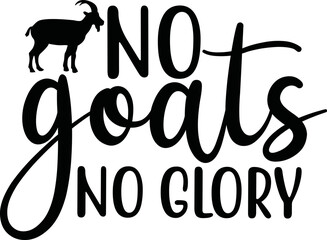 Goat svg design cut files