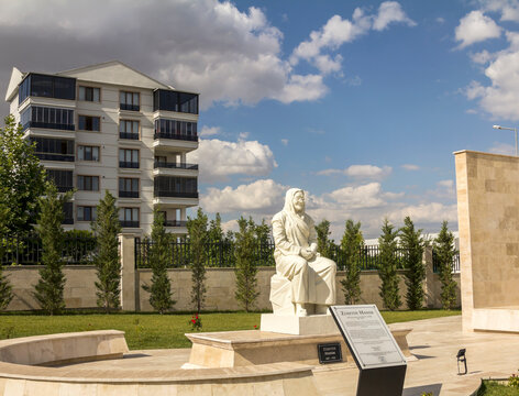 Ankara, Turkey, July 2022:  Z&uuml;beyde Hanım who is Mustafa Kemal Atat&uuml;rk's mother. Memorial in Turkish History Museum