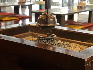 ヤカンと囲炉裏