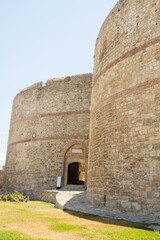Fototapeta na wymiar Kilitbahir Castle at Eceabat, Canakkale