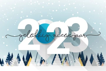 Deurstickers 2023 - gelukkig nieuwjaar 2023 © guillaume_photo