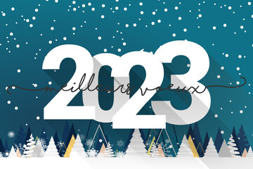 2023 - Meilleurs vœux - Bonne année