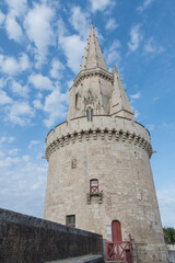 Fototapeta na wymiar Tour de la lanterne à la Rochelle