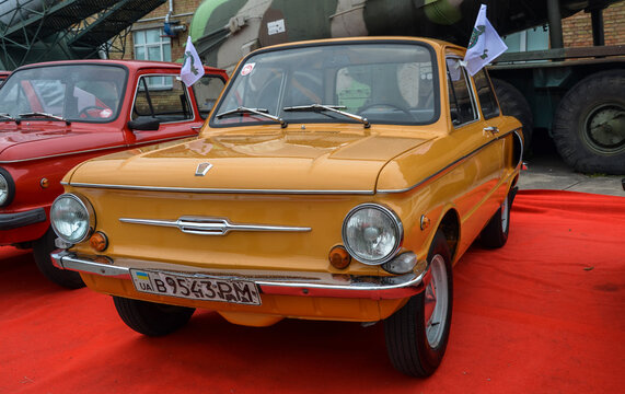 ZAZ-968 "Zaporozhets" 1978 rear-engine small model of the Zaporizhzhia Automobile Plant which was manufactured in 1974-1980