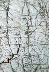 Texture of Weathered Stone Surface for Background or Wallpaper