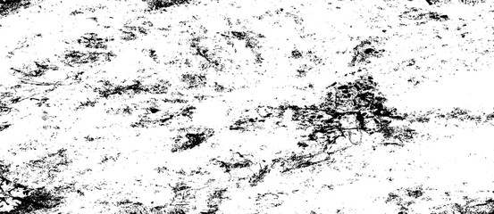 Scratched and Cracked Grunge Urban Background Texture Vector. Dust Overlay Distress Grainy Grungy Effect. Distressed Backdrop Vector Illustration. Isolated Black on White Background. EPS 10.