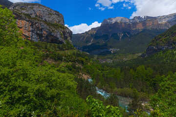 valley Ordesa and Monte Perdido National Park