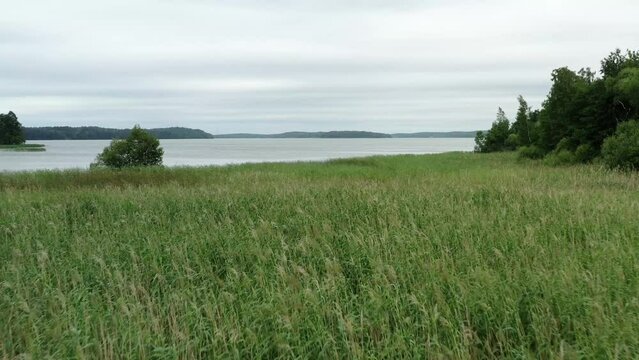 sur les bords du lac M&auml;lar (M&auml;laren) en Su&egrave;de