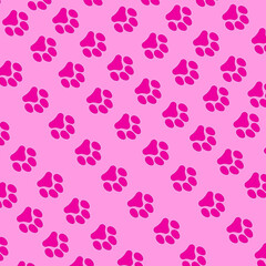 seamless background with hearts