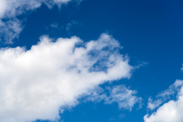 Cloudy sky. Beautiful blue sky. sunny sky