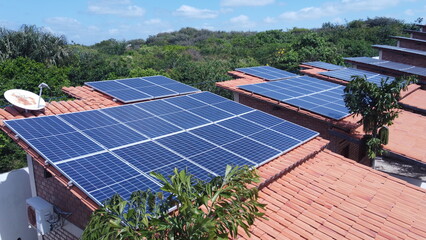 Painel Fotovoltaico / Energia Limpa / Painel Solar © Atilio