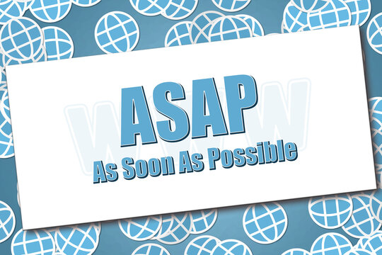 Internet Slang - ASAP