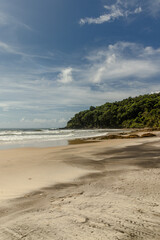 beach in the city of Itacare, State of Bahia, Brazil