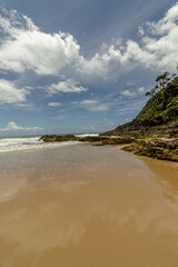 beach in the city of Itacare, State of Bahia, Brazil