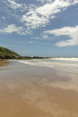 beach in the city of Itacare, State of Bahia, Brazil