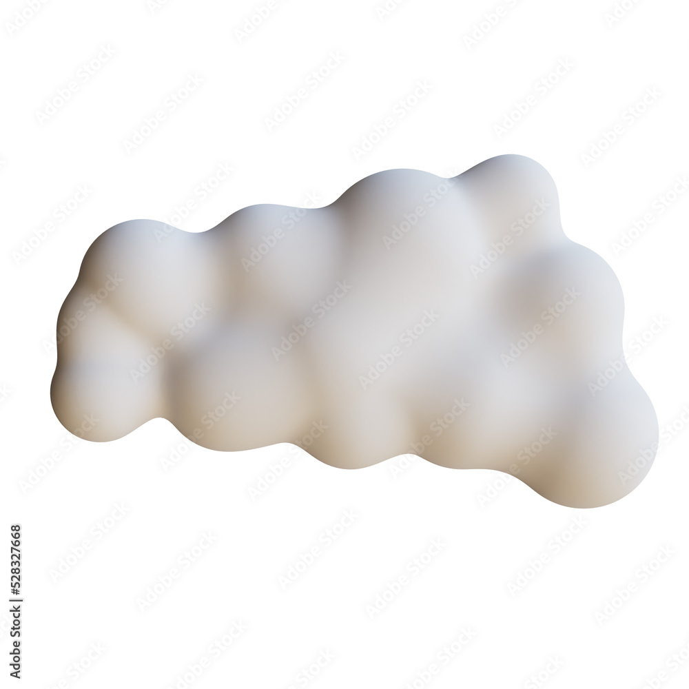 Aufkleber 3d icon ecommerce realistic cloud for website landing page banner marketing source presentation