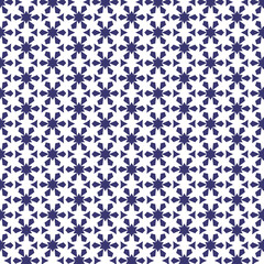 Geometric Dark Blue Circular Star Shape Texture Wallpaper Background Banner Backdrop Fashion Fabric Cloth Textile Tile Wrapping Paper Print Laminate Decorative Element Vector Art Pattern