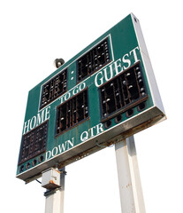 Transparent PNG High School Football Scoreboard.