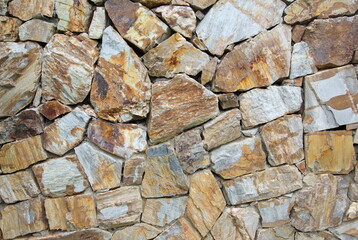 Background of stone wall texture 