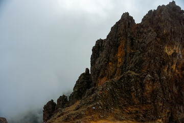 Fog in the mountains