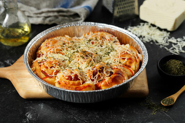 Cheese Pizza Roll for Takeaway