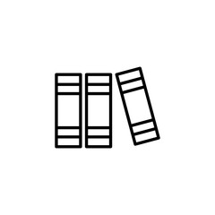 Library icon for web and mobile app. education sign and symbol