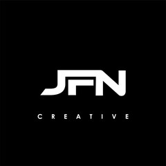 JFN Letter Initial Logo Design Template Vector Illustration