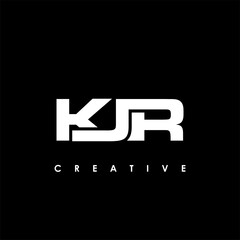 KJR Letter Initial Logo Design Template Vector Illustration