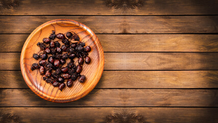 Toasted culona ant - Delicious Colombian recipe