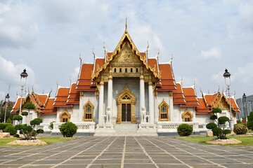 Wat Benchamabophit Dusitwanaram or marble temple, it is one of Bangkok's best-known temples and a major tourist attraction.