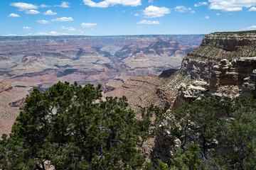 USA traveling trip. Grand Canyon National Park. Panorama Arizona