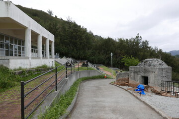 World War 2 relics at Chichi jima Bonin island, Ogasawara.