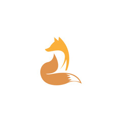Fox icon logo design
