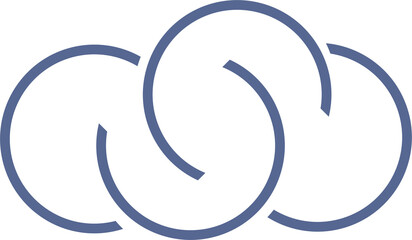 blue cloud icon